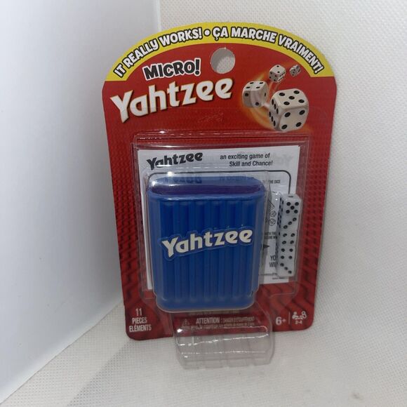 Micro YAHTZEE! Classic dice game Gaming NIB Sealed - Miniature - Picture 2 of 3